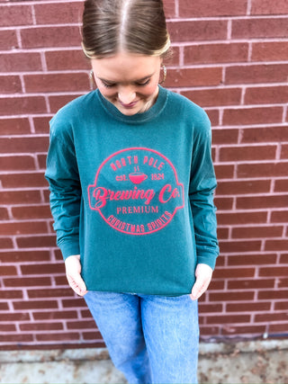 North Pole Brewing Co LS Tee