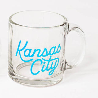 Kansas City Script Mug: Gold