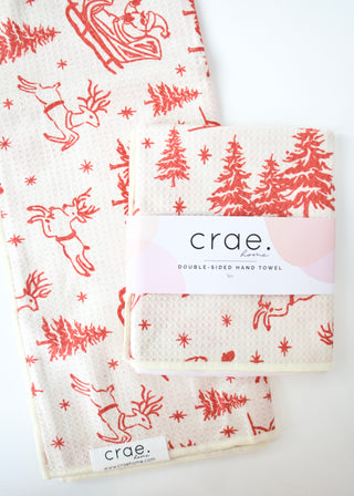 Double-Sided Hand Towel