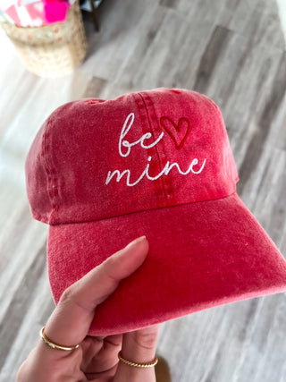 Be Mine Embroidered Cap