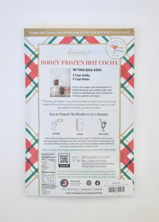 Boozy Frozen Hot Cocoa Cocktail Slush Mix