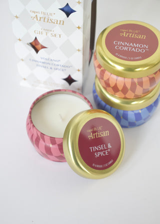 Winter Bazaar Mini Tin Set
