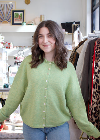 Piper Cardigan - Lemongrass