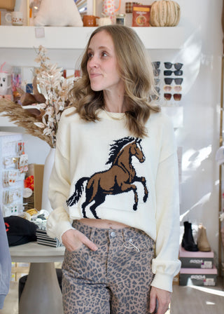 Horse Knit Sweater