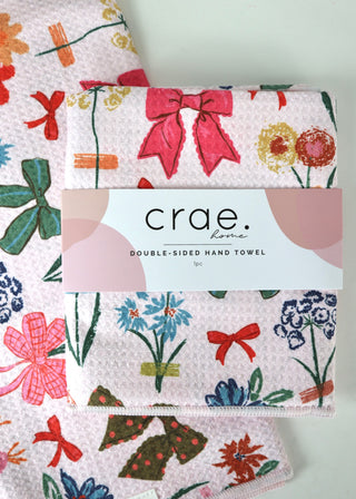 Spring Double-Sided Hand Towel