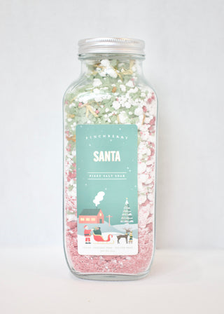Holiday Fizzy Salt Soak