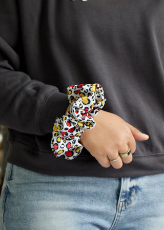 Football Oversized Scrunchy