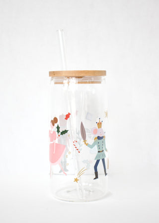 17oz Can Glass - Nutcracker