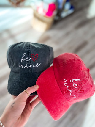 Be Mine Embroidered Cap