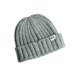 KC Knitted Beanie - Grey