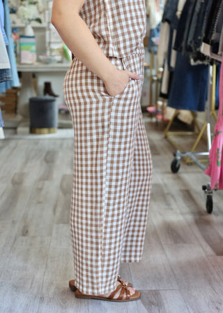 Byfalakka Crop Pants - Woodsmoke