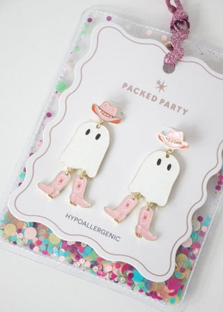 Cow-Ghoul Ghost Earrings