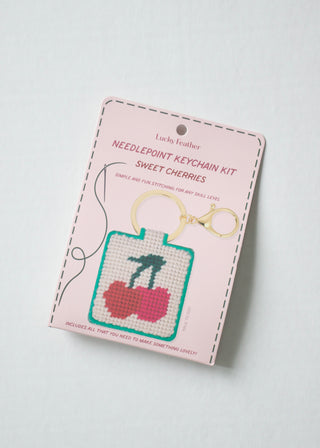 Needlepoint Keychain Kit
