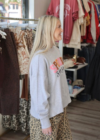Spooky Season Sweatshirt - Grey