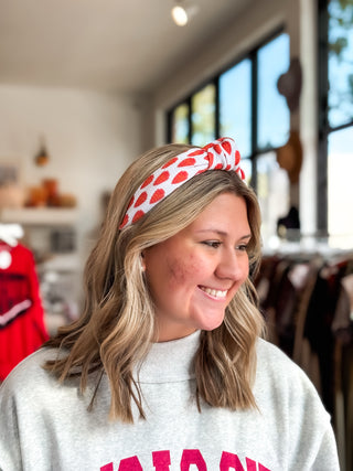 Football Knotted Headband