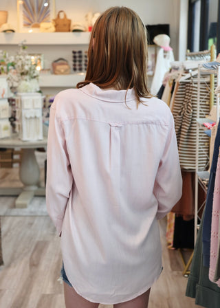 Galina Tencel Shirt - Pale Lilac