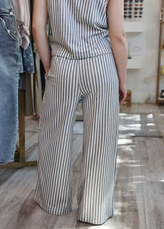 Scout Knit Striped Pant - Eclipse