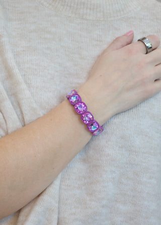 Gigi Gemstone Stretch Bracelet
