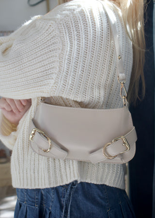 Winnipeg Shoulder Bag - Greige