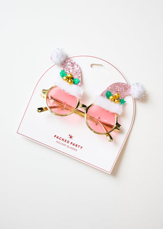 Pinkmas Party Novelty Glasses