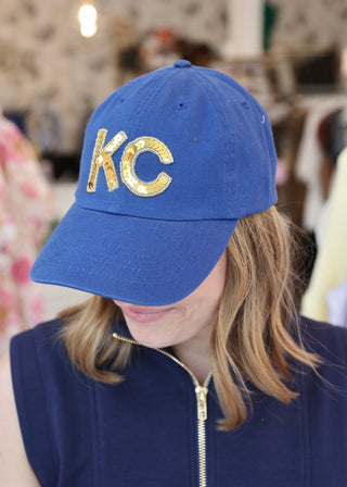 KC Sequin Baseball Hat