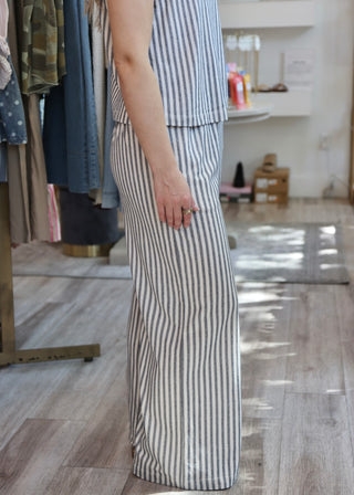 Scout Knit Striped Pant - Eclipse