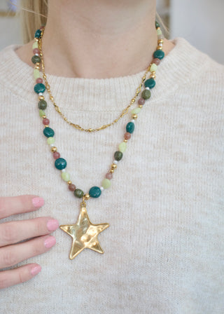 Ziggy Star Layered Necklace