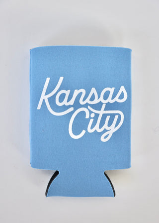 KC Script Koozie - Blue