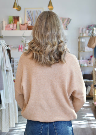 Piper Cardigan - Camel