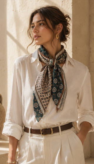 Mosaic Print Scarf