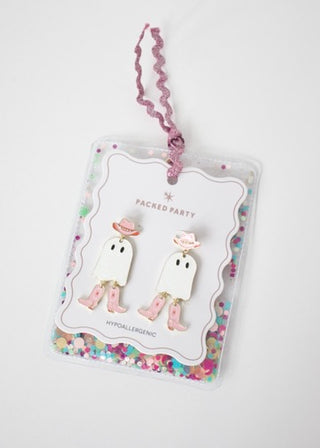 Cow-Ghoul Ghost Earrings