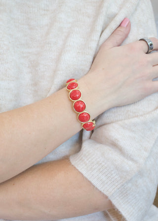 Britt Bold Gemstone Stretch Bracelet
