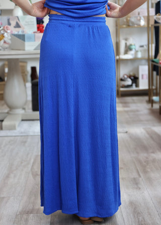 Idris Maxi Skirt - Nautical