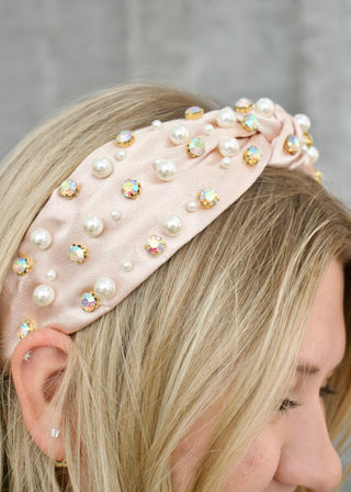 Christmas Pearl Headband