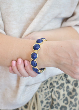 Britt Bold Gemstone Stretch Bracelet