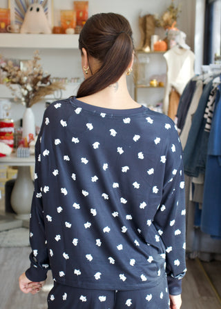 Regan Ghost LS Top - Black Sand