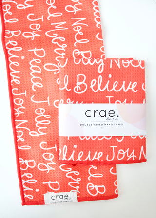 Double-Sided Hand Towel