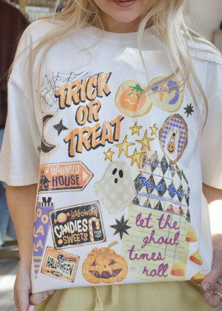 Vintage Halloween Collage Tee