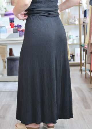 Idris Maxi Skirt - Black