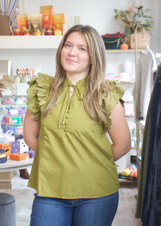 Martini Ruffle Top