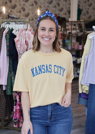 Kansas City Mineral Tee - Golden