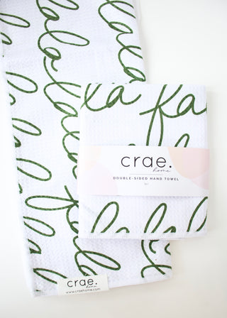 Double-Sided Hand Towel