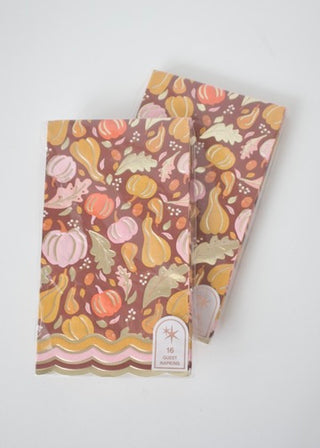 Gourdgeous Gatherings Guest Towel Napkins