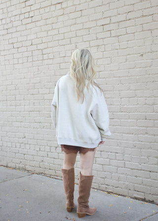 Thankful Emb Sweatshirt