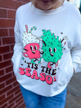 Tis The Season Sweatshirt - Ivory