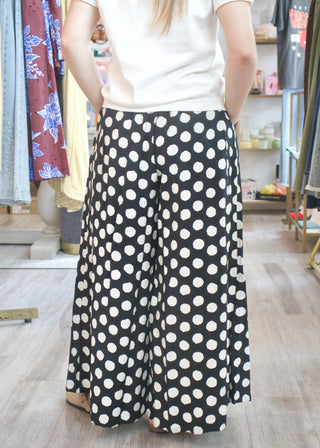 Dot Pants - Black/White