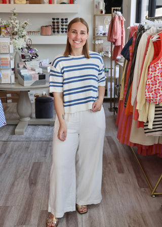 Scout Linen Pant - White