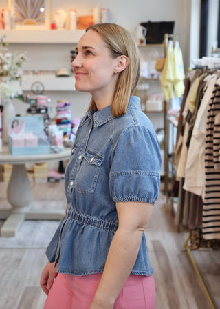 Nikita Shirt - Medium Indigo