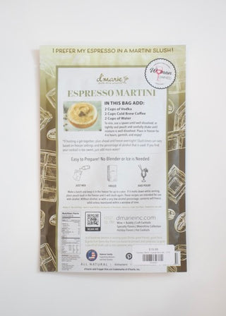Espresso Martini Cocktail Slush Mix