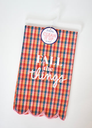 Fall Tea Towel - Fall The Things